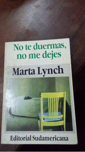 Libro No Te Duermas No Me Dejes