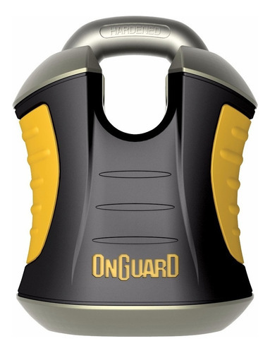 Candado Onguard 8101 Grillete 11 Mm Maxima Seguridad Nuñez Color Amarillo