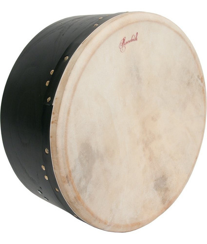 Bodhran 16 X7  Sintonizable Negro Individual