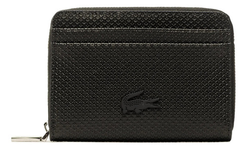 Billetera de piel premium Chantaco con cremallera Lacoste