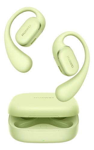 Auricular Inalámbrico Huawei FreeArc Open-ear Audífonos Bluetooth 5.2, Ajuste Seguro y Cómodo, IP57 Resistente al Agua, Batería de 510 mAh para 28 horas de Escucha, IOS, Android y Windows, Verde