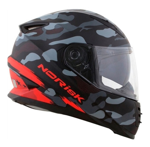 Capacete Norisk Ff302 Soul Wizard Com Viseira Solar