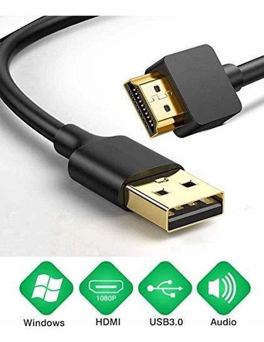 Adaptador Usb Para Mac Io Windows Vista Xp Hd Monitor Audio