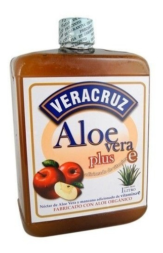 Aloe Vera Gel Veracruz 1 L Manzana C/ Vitamina E
