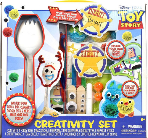 Set De Arte Niños Disney Toy Story 4 Forky Juego Creación