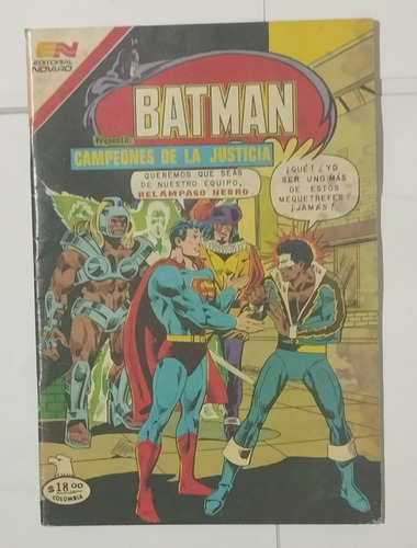 Bat Man Presenta : Campeones De La Justicia  Año 9 N°217