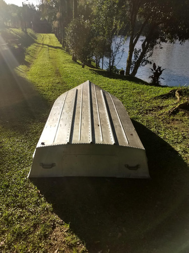 Barco Aluminio Leve Fort 3,50 Mts ( Usado P/motor Ate 15hp )
