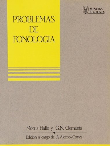 Libro Problemas De Fonologia De Halle Morris