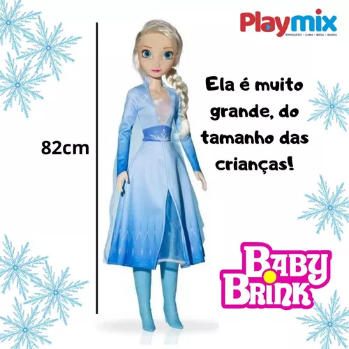 Disney Frozen Boneca Elsa Mini Articulada Original Mattel