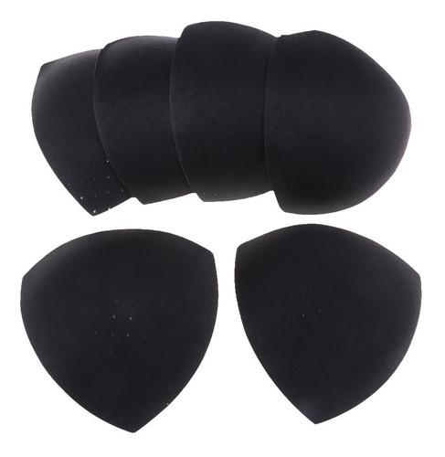 Imagen 2 de 8 de Almohadillas De Sujetador Para Trajes De Baño Negro