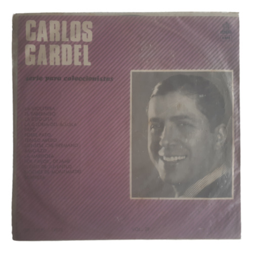 Disco Lp Carlos Gardel / Serie Para Coleccionistas Vol. 28