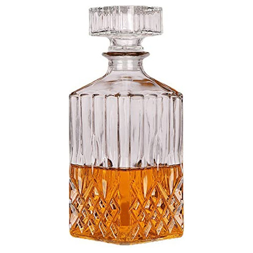 1 Uds. Decantador De Whisky Con Diamantes De 33,8 Oz, Botell