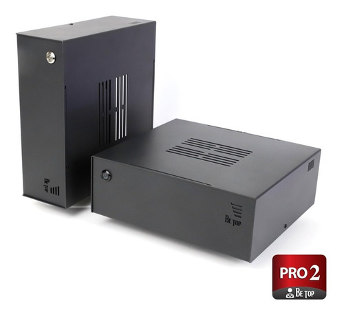Gabinete Mini-itx Pro 2 Be Top Até 19x17cm Sem Fonte