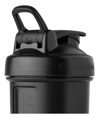Botella Coctelera 32 Oz Para Batidos De Proteínas Negra