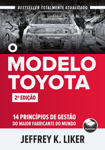 O Modelo Toyota, de Jeffrey K. Liker. Editorial Bookman en português, 2021