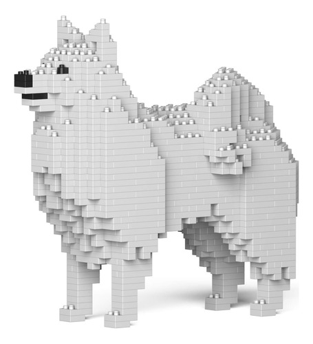 Bloques De Construcción Jekca Japanese Spitz 01s Toy Brick 8