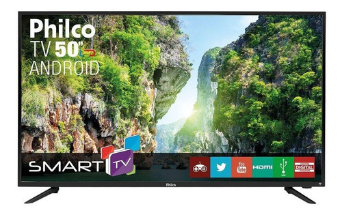 Smart TV Philco PH50A17DSGWA LED 4K 50" 110V/220V