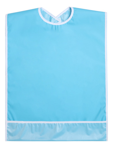 Delantal Impermeable Con Protector De Ropa Para Comer Babero