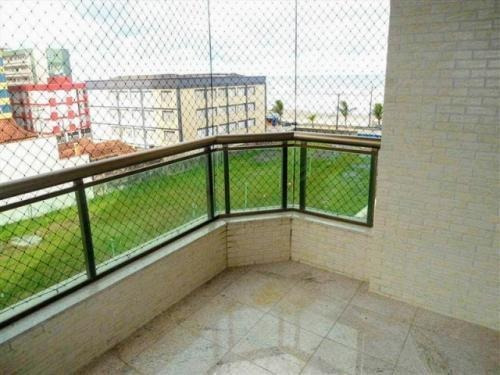 Imagem 10 de 14 de Amplo Apartamento 200m Do Mar, Mongaguá- Centro 1dorm. 8490