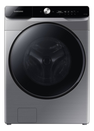Lavasecadora automática Samsung WD6000T WD20T6300 inverter platinum inox 20kg 110 V