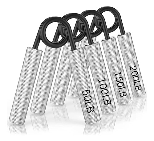4-pack Grip Strength Trainers, 50-200 Lbs.