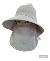 Comprar Sombrero Para El Sol Con Víscera Y Cubrerostro