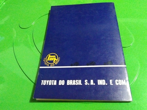 Bandeirante - Manual De Instruções Toyota Bandeirante Raro - (Usado)