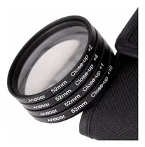 Comprar Kit Lentes Close-up Macro +1+2+4+10 62mm 58mm 55mm 52mm 49mm