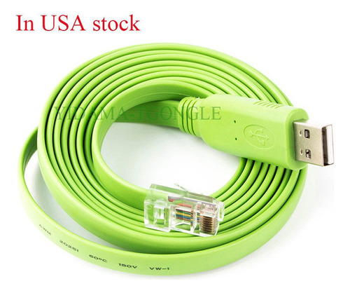 Usb A Serial Rs232 A Rj45 Cat5 Cable De Adaptador De Consola