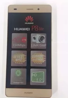 Huawei P8 Lite Dual Sim 4g Octa Core Dorado , Blanco ,