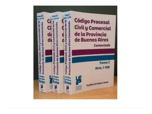 Código Procesal Civil Y Com Comentado Pcia De Bs As- Sosa, T