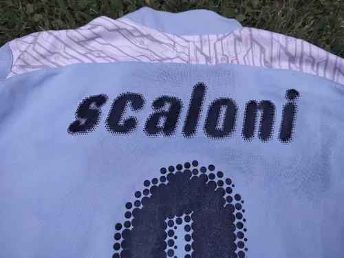 Camiseta Lazio 2009 2010 # 3 Scaloni (Usado)
