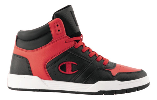  Tenis Champion Para Hombre Court-hi Basquet Rojo Original