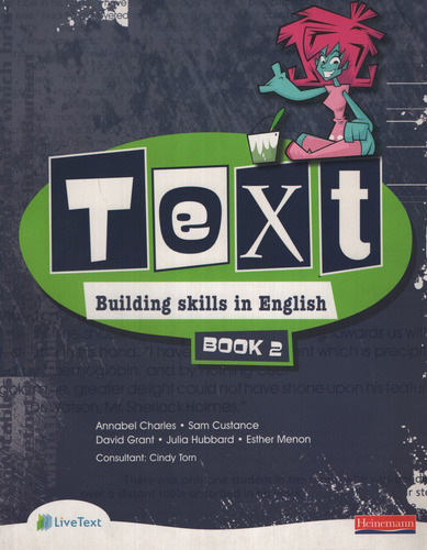 Text Building Skills In English - Book 2 (11-14), De Torn, Cindy. Editorial Macmillan Heinemann, Tapa Blanda En Inglés Internacional, 2008