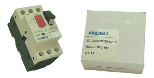 Guarda Motor O Termico Andeli Trifasico De 2.5 A 4 Amp