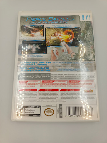 Sin & Punishment: Star Succesor Completo | Wii Y Wii U (Reacondicionado)