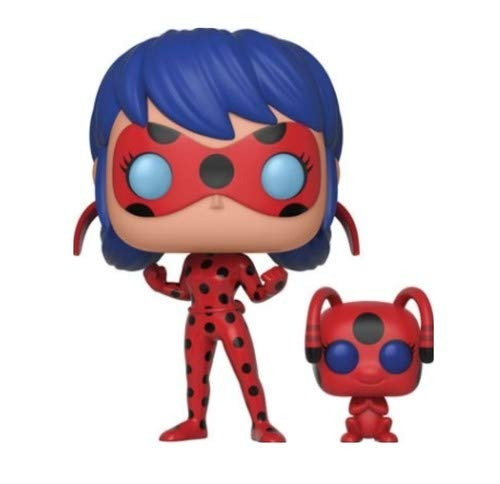 Funko Pop Y Buddy: Miraculous-ladybug Con Tikki Collectible 