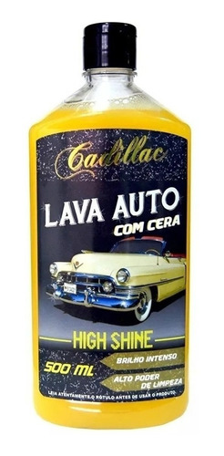 Lava Auto Com Cera High Shine Cadillac 500ml 