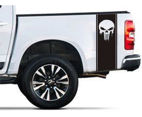 Franjas Laterales Camionetas 08 Punisher Graficastuning 00012