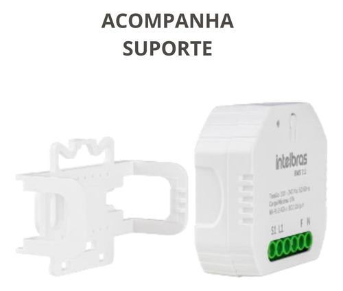 Kit 2 Minicontrolador Smart Wifi Com Entrada Pra 1 Interrup