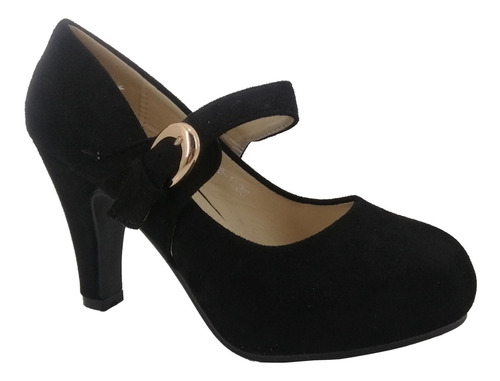 Imagen 3 de 4 de Zapato De Mujer Pg686-1 Negro