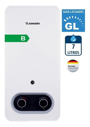 Calefont Gas Licuado 7 Litros Tiro Natural Junkers