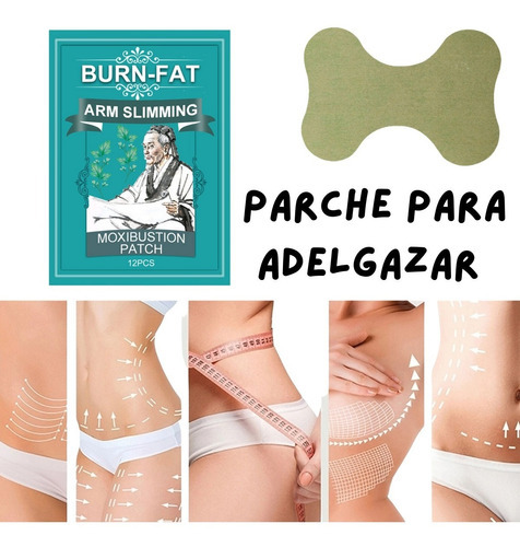 Parches Adelgazantes Quema Grasa Para Brazo Abdomen 12 Pcs F