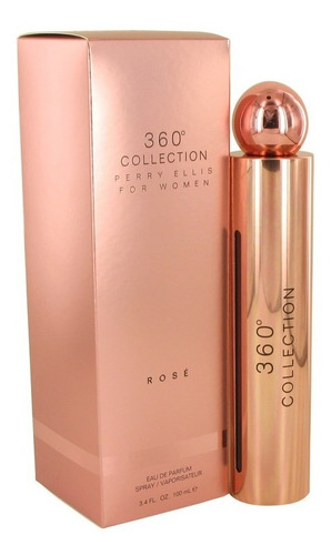 360° Collection Rose 100 Ml Eau De Parfum Spray De Perry Ell
