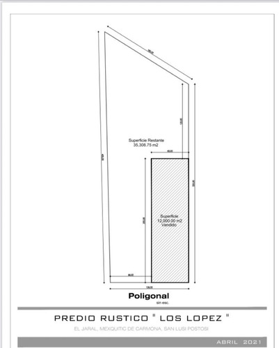 Terreno En Venta En Mezquitic De Carmona Slp