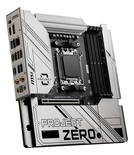 Tarjeta Madre Msi B650m Project Zero Am5 Ddr5 M.2 Wifi 6e