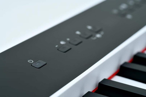Piano Digital Deviser Ddp1 88 Teclas Portátil Bluetooth Color Blanco