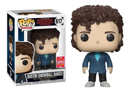 Funko Pop Dustin Snowball Dance Stranger Things Sdcc Nuevo