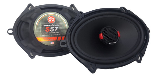 Bocinas Coaxiales Db Drive S57 65w Rms 5x7 PuLG 4ohms 2 Vías