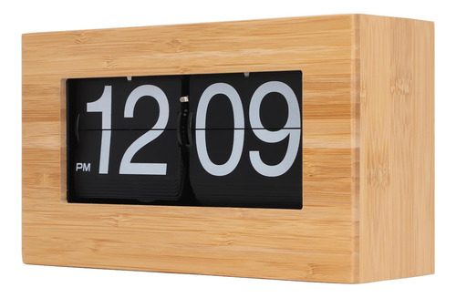 Reloj De Escritorio, Reloj De Mesa Retro De Flip, Reloj Haci